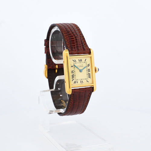 Cartier Tank Must - Lemon roman dial - SM