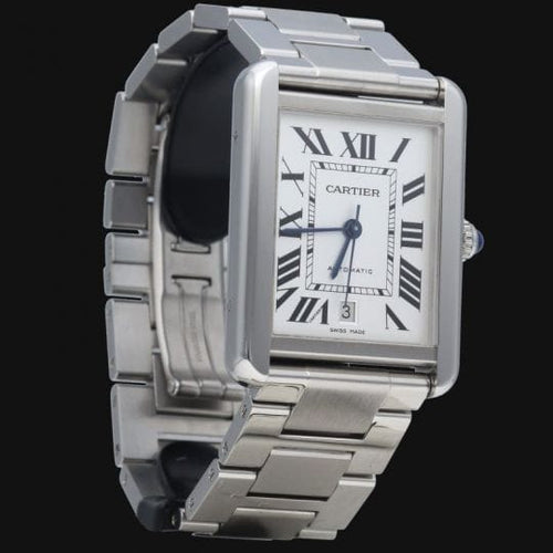 Montre Cartier Montre Tank Solo Xl 58 Facettes MT44388