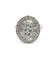 Bague 54 Bague exclusive sertie de diamants en or 18 carats 58 Facettes