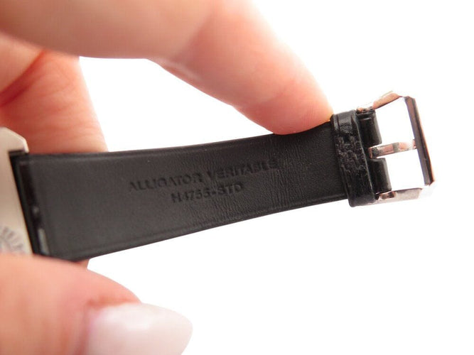 Montre montre CHANEL boyfriend h6128 collector quartz acier alligator 58 Facettes 269060