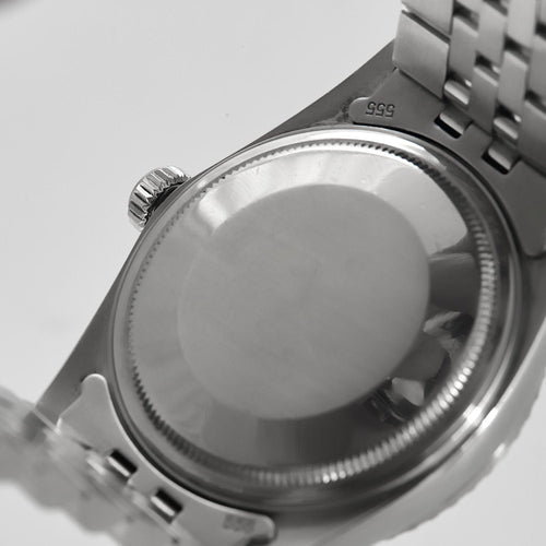 Montre ROLEX - Montre Datejust en acier, bracelet jubilé 58 Facettes