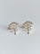 Boucles d'oreilles Boucles d'oreilles en or blanc 18k perles et diamants 58 Facettes