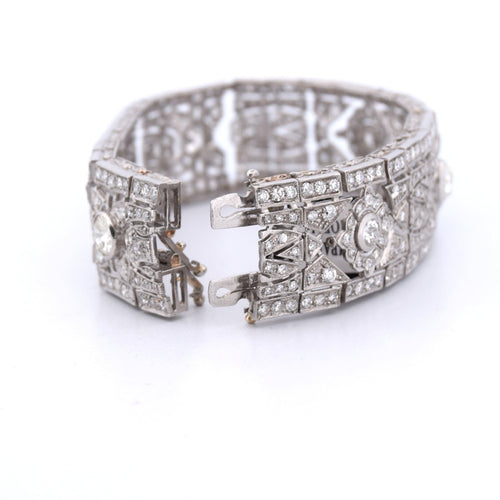 Bracelet BRACELET DÉCO' platine 58 Facettes