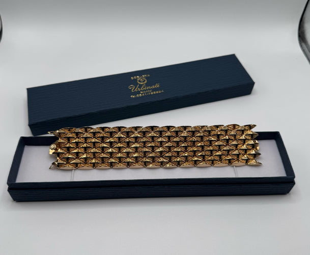 Bracelet vintage en or jaune