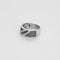 Bague 51.5 Bague Bandeau en or blanc sertie de diamants 58 Facettes LP1149