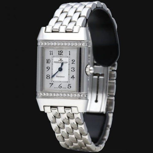 Montre Jaeger Lecoultre Montre Reverso Classique Florale Lady 58 Facettes MT41918
