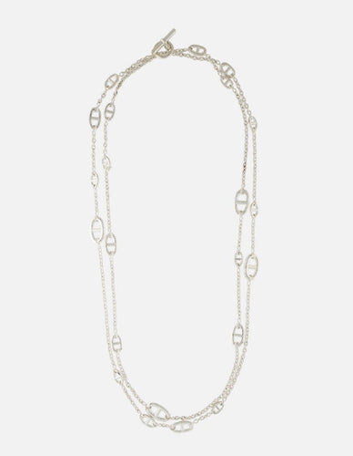 Collier HERMÈS - Collier Farandole 160 en argent massif 58 Facettes
