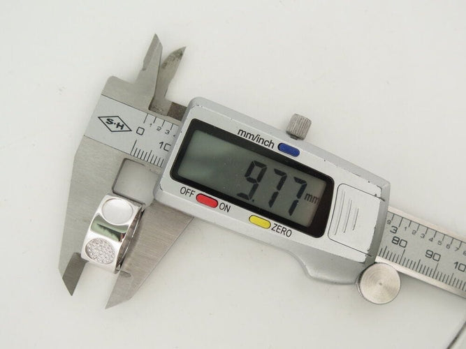 Bague 49 bague LOUIS VUITTON clous creux gm or blanc 18k & diamants 58 Facettes 267036