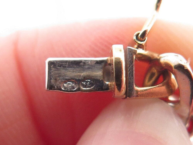 Collier chaine maille gourmette t 90 cm or jaune & or blanc 18k 69.3 gr en 58 Facettes 268458