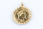 Pendentif Pendentif pièce de 20 francs or – Napoléon III (1867) montée en médaillon 58 Facettes PDNAPIIICC1388-1