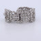 Bracelet Bracciale stile art déco en platine et diamants 58 Facettes