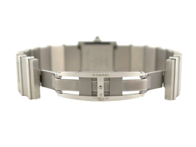 Montre vintage montre CHANEL mademoiselle acier & diamants   quartz 58 Facettes 267770