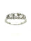 Bague 54 Bague Jarretière vers 1950 or et diamants 58 Facettes