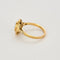 Bague 58 Bague or jaune, saphir et diamants 58 Facettes ALE42764