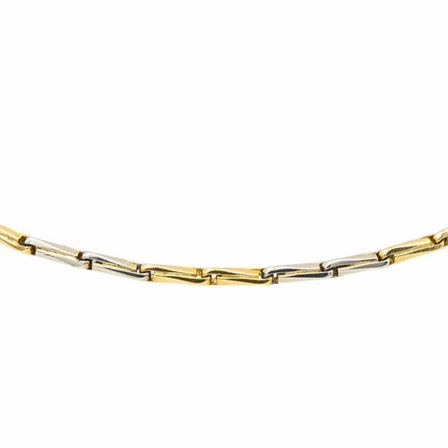 Collier Collier Maille Or jaune, Or blanc 58 Facettes 578112CD