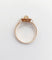 Bague 54.5 Bague marguerite antique en or rose 18k ornée de perles 58 Facettes A06486