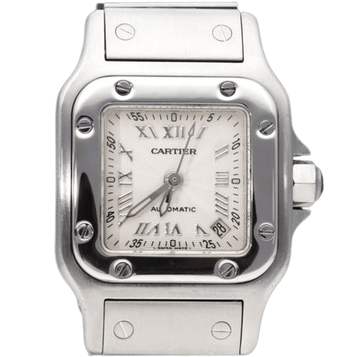 Montre Cartier Montre Santos Galbee 58 Facettes MT42448
