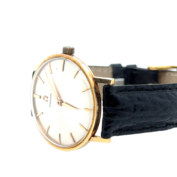 OMEGA - Montre vintage or jaune