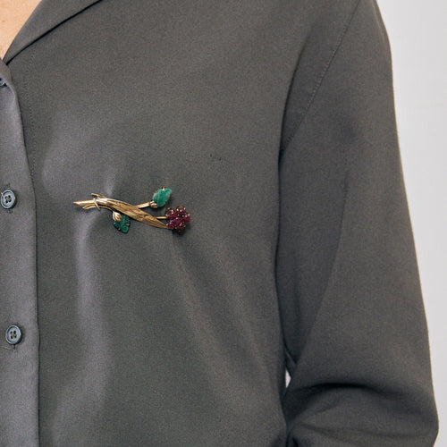 Broche Broche Florale 58 Facettes LP1296/15