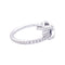 Bague 52 Bague Chaumet "Jeux de Liens" or blanc, diamants. 58 Facettes 33683