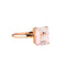 Bague 53 Bague en kunzite et or rose 58 Facettes BOR40