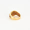 Bague 53 Bague or jaune, rubis et diamants 58 Facettes GU144