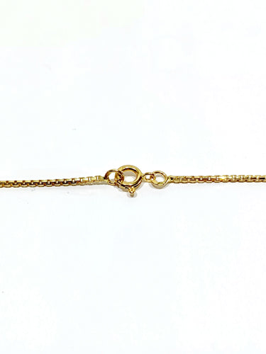 Collier Chaîne en or maille vénitienne 58 Facettes