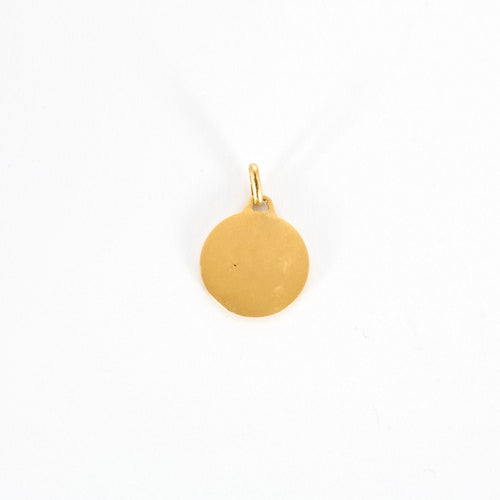 Pendentif AUGIS - Médaille d'amour - or jaune 58 Facettes GU168