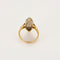 Bague 54 Bague Marquise Royale en or jaune, or blanc et diamants 58 Facettes LP1233/11