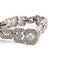 Bracelet Superbe bracelet Art Déco en platine avec diamants 58 Facettes