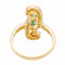 Bague 57 Bague Or jaune Emeraude, Diamant 58 Facettes 2601182CN