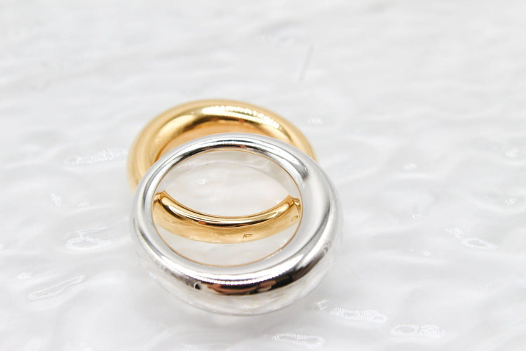 Bague CHAUMET - Anneau jonc or jaune 58 Facettes 250306