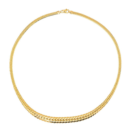 Collier Collier Maille anglaise Or jaune 58 Facettes 4723996CN