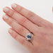 Ring 52 Vintage sapphire ring 58 Facettes