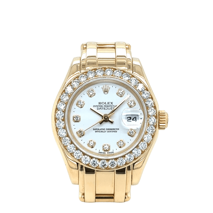 Montre ROLEX - Montre lady datejust pearlmaster 58 Facettes 1.00000161/1