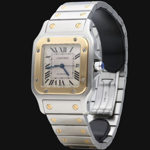 Montre Cartier Montre Santos Galbée 58 Facettes MT42753
