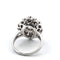 Bague en or blanc 18k et diamants