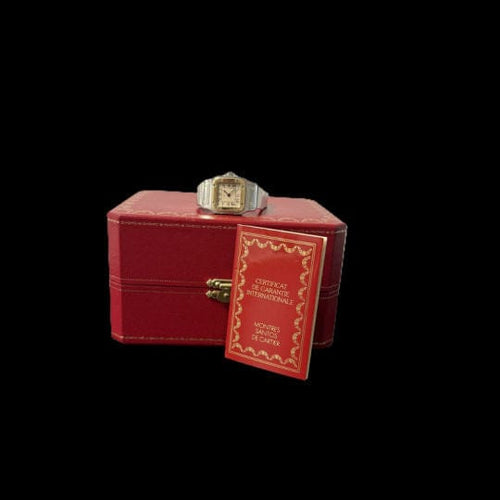 Montre Cartier Montre Santos Galbee 58 Facettes MT42443