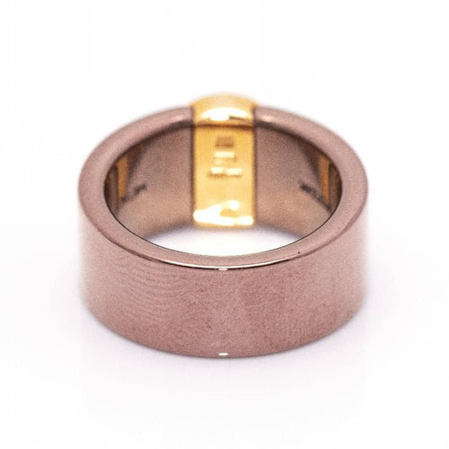 Bague 55 BVLGARI - Bague or rose et diamants 58 Facettes D361636UZ