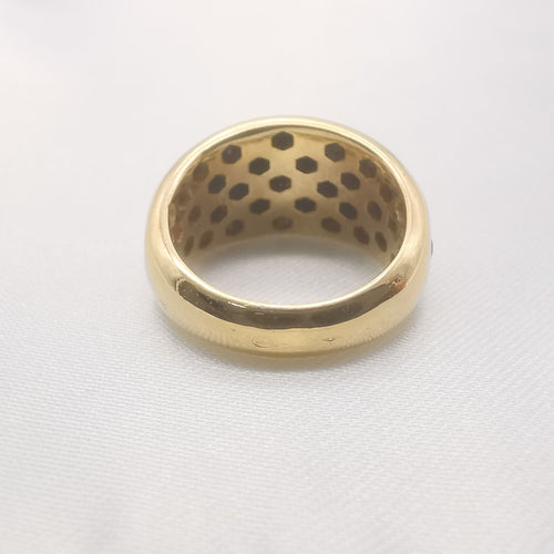 Bague 53 Bague en Or jaune Rubis et Diamants 58 Facettes