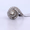 Bague 59 Bague ancienne en or 18 carats sertie de diamants 58 Facettes