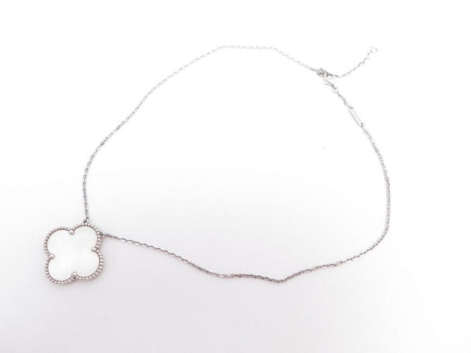 Collier collier VAN CLEEF & ARPELS magic alhambra pendentif nacre or 18k 58 Facettes 271817