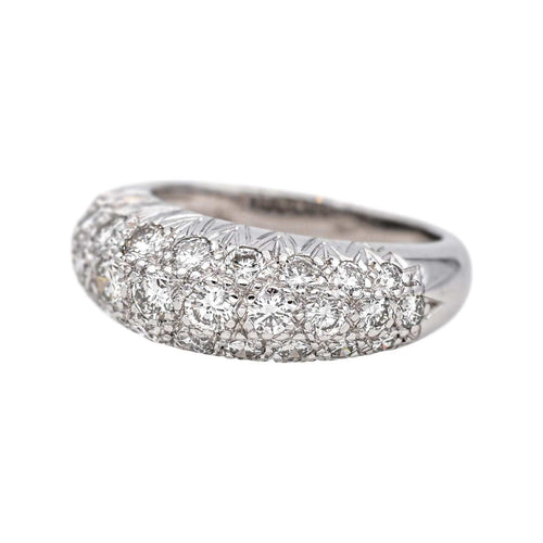 Bague 51 Bague Or blanc Diamant 58 Facettes 4324638CN