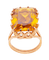 Bague cocktail Or 18K Citrine