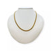 Collier Collier chaîne maille gourmette or jaune 58 Facettes 330067256