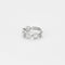 Bague 52 Messika - Alliance Joy Cœur Multi en or blanc et diamants 58 Facettes