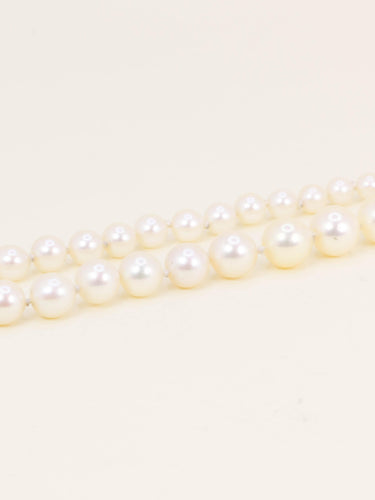 BOUCHERON Collier de perles de culture