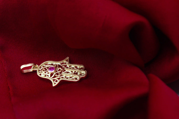 Pendentif Pendentif Main de Fatma 58 Facettes 250377