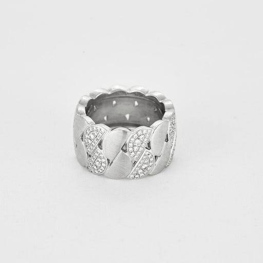 Bague 59 CARTIER - Bague LA DONA or blanc 58 Facettes LP1091