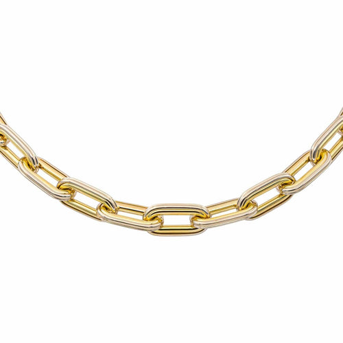 Collier Collier Or jaune, Or blanc 58 Facettes 4651186CN